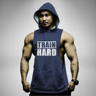 AH125 Train Hard Sleeveless Hoodie