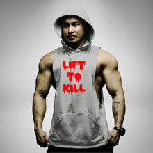 Load image into Gallery viewer, AH126 Lift To K!ll Sleeveless Hoodie