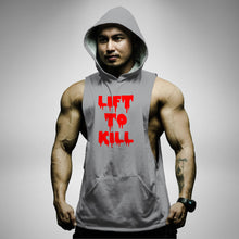 Load image into Gallery viewer, AH126 Lift To K!ll Sleeveless Hoodie