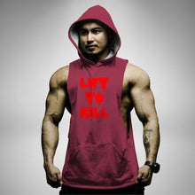 Load image into Gallery viewer, AH126 Lift To K!ll Sleeveless Hoodie