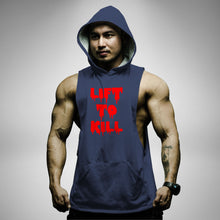 Load image into Gallery viewer, AH126 Lift To K!ll Sleeveless Hoodie