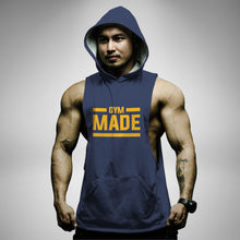Load image into Gallery viewer, AH127 Gym Made Sleeveless Hoodie