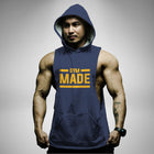 AH127 Gym Made Sleeveless Hoodie