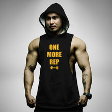 Load image into Gallery viewer, AH130 One More Rep Sleeveless Hoodie