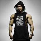 AH131 Train Insane Sleeveless Hoodie