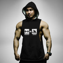 Load image into Gallery viewer, AH135 Weights + Cardio Sleeveless Hoodie