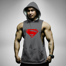 Load image into Gallery viewer, AH138 $üpērmáñ Sleeveless Hoodie