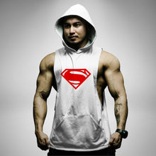 Load image into Gallery viewer, AH138 $üpērmáñ Sleeveless Hoodie