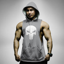 Load image into Gallery viewer, AH139 ₱ūñ!$her Sleeveless Hoodie