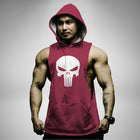 AH139 ₱ūñ!$her Sleeveless Hoodie