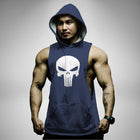 AH139 ₱ūñ!$her Sleeveless Hoodie