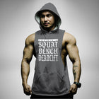 AH157 Squat Bench Deadlift Sleeveless Hoodie