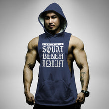 Load image into Gallery viewer, AH157 Squat Bench Deadlift Sleeveless Hoodie