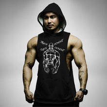 Load image into Gallery viewer, AH159 Train Insane Sleeveless Hoodie