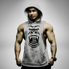 Load image into Gallery viewer, AH160 Eat Your Enemy Sleeveless Hoodie