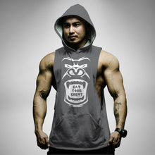 Load image into Gallery viewer, AH160 Eat Your Enemy Sleeveless Hoodie