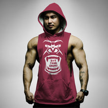 Load image into Gallery viewer, AH160 Eat Your Enemy Sleeveless Hoodie