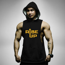 Load image into Gallery viewer, AH162 Rise Up Sleeveless Hoodie