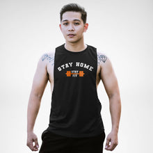 Load image into Gallery viewer, Stay Home Stay Fit Openside Tank Top