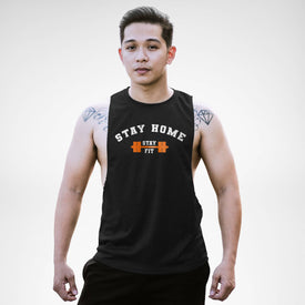 Stay Home Stay Fit Openside Tank Top