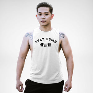 Stay Home Stay Fit Openside Tank Top