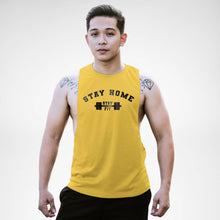 Load image into Gallery viewer, Stay Home Stay Fit Openside Tank Top