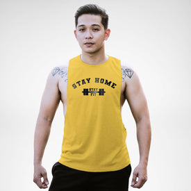 Stay Home Stay Fit Openside Tank Top