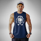AM102 Train Hard Or Go Home Openside Tank Top