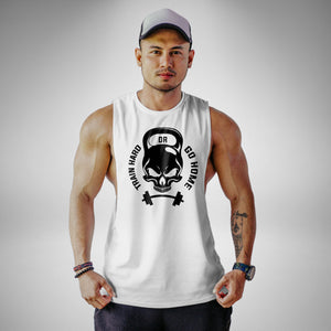 AM102 Train Hard Or Go Home Openside Tank Top