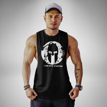 Load image into Gallery viewer, AM105 I Am 100% Sp@rt@n Openside Tank Top