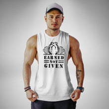 Load image into Gallery viewer, AM106 Earned Not Given Openside Tank Top