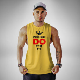 AM107 Monsters Do Exist Openside Tank Top