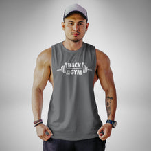 Load image into Gallery viewer, AM113 Back To The Gym Openside Tank Top