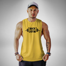 AM113 Back To The Gym Openside Tank Top