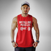 Load image into Gallery viewer, AM114 Installing Muscles Openside Tank Top