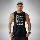 AM120 Single Taken At The Gym Openside Tank Top