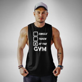 AM120 Single Taken At The Gym Openside Tank Top