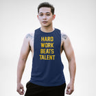 AM121 Hard Work Beats Talent Openside Tank Top