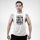 AM122 Train Like A Boss Openside Tank Top