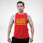 AM127 Gym Made Openside Tank Top