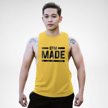 Load image into Gallery viewer, AM127 Gym Made Openside Tank Top