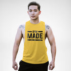 AM127 Gym Made Openside Tank Top