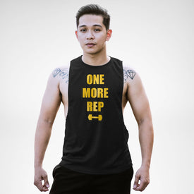 AM130 One More Rep Openside Tank Top