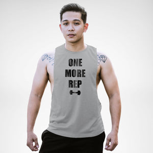 AM130 One More Rep Openside Tank Top