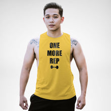 Load image into Gallery viewer, AM130 One More Rep Openside Tank Top