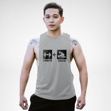 Load image into Gallery viewer, AM135 Weights + Cardio Openside Tank Top