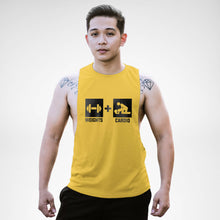 Load image into Gallery viewer, AM135 Weights + Cardio Openside Tank Top