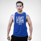 AM136 I Eat Dumbbells For Breakfast Openside Tank Top