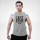 AM136 I Eat Dumbbells For Breakfast Openside Tank Top
