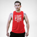 AM136 I Eat Dumbbells For Breakfast Openside Tank Top